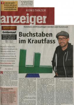 Konstanzer Anzeiger 19.09.2012 - NEWS | CHRONIC